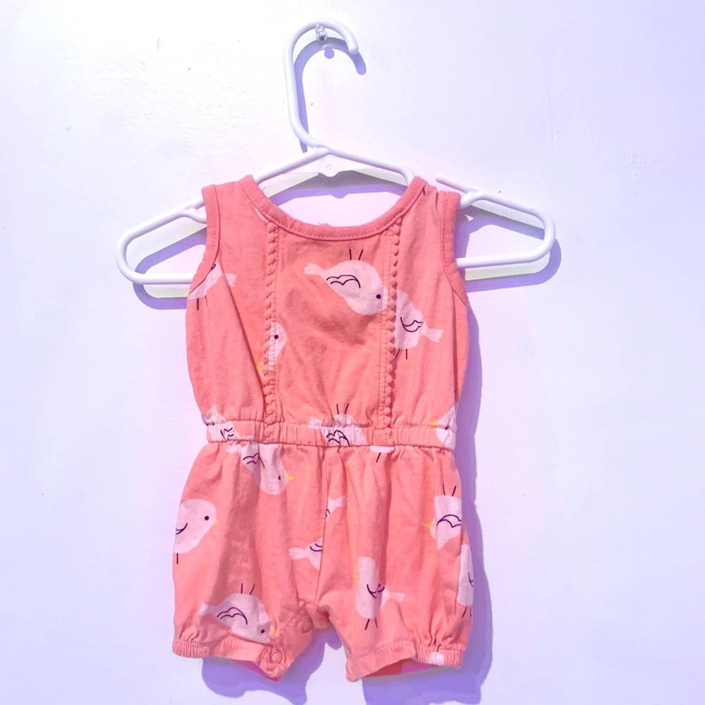 Pink Baby Romper